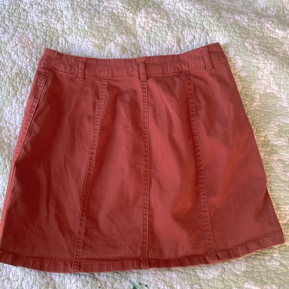 Womens SM Button Skirt - Picture 5 of 9